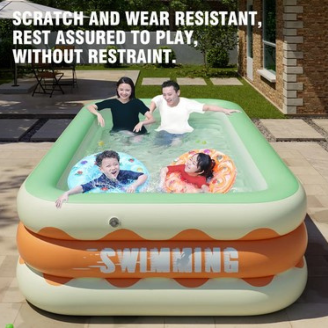 Piscina inflable para nadar en casa, pelota de océano grande para adultos y familia Piscina inflable para nadar en casa